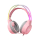Słuchawka I-ONIK Słuchawki gamingowe X15 PRO RGB różowe (przewodowe) ON-X15PRO/PK
